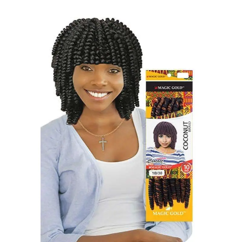 Magic Gold Coconut Braid 10"