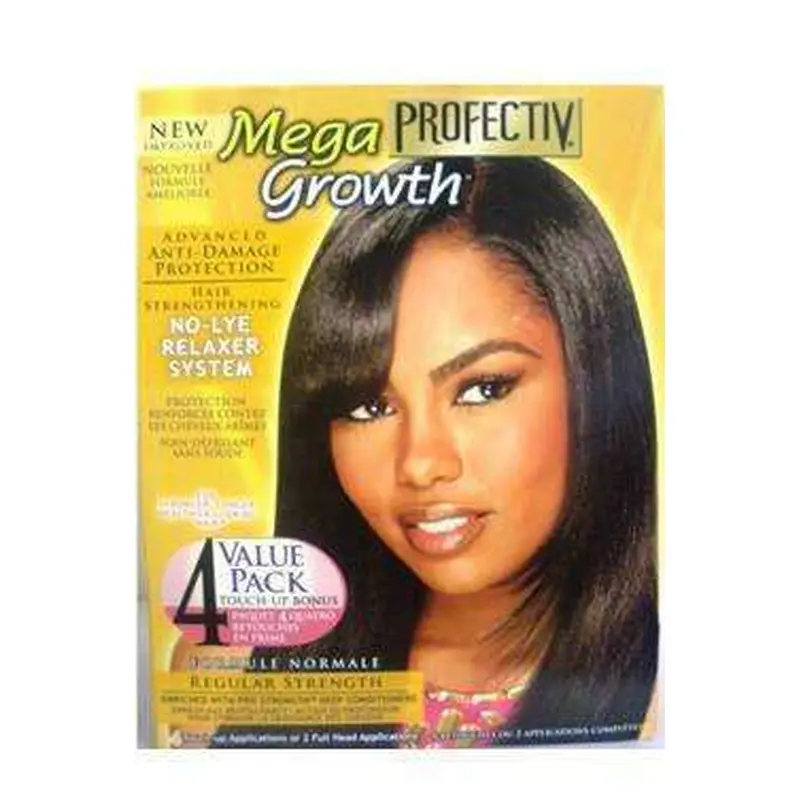 Profectiv Mega Growth No Lye Relaxer 4 Touch Up Kit - Regular