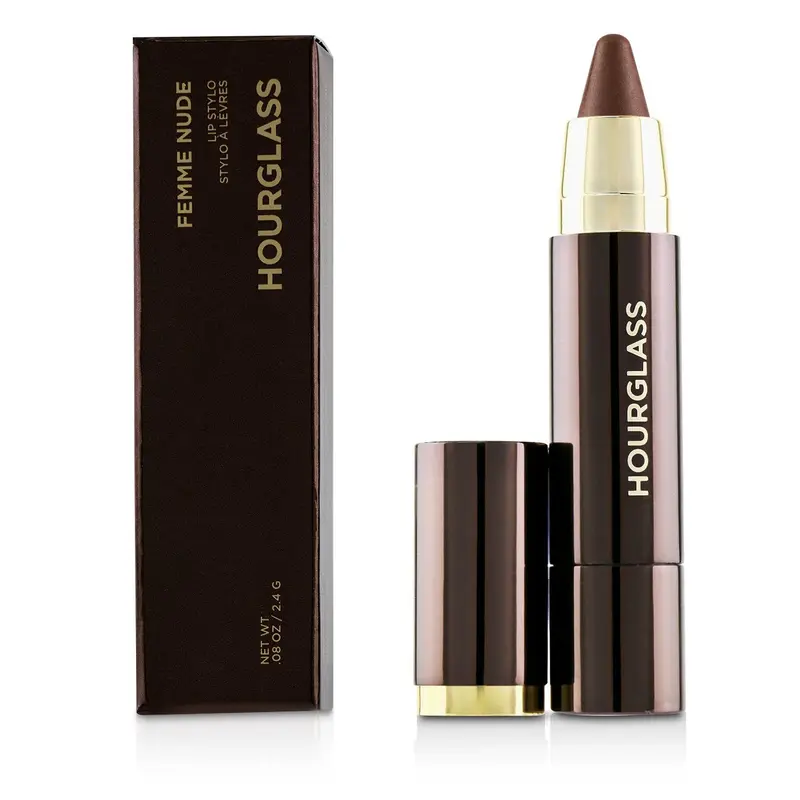 HourGlass Femme Nude Lip Stylo - #N5 (Golden Peach Nude with Shimmer)  2.4g/0.08oz
