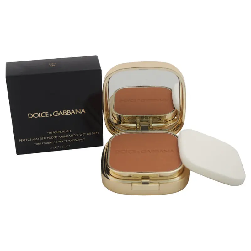 Dolce and Gabbana Perfect Matte Powder Foundation - 160 Sable by Dolce and Gabbana for Women - 0.52 oz Foundation
