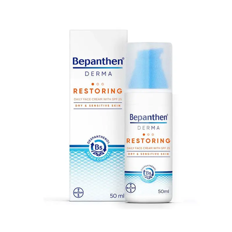 Bepanthen Restoring Face Cream Spf 25 50ml