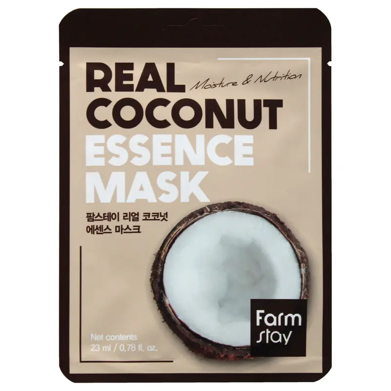 FarmStay Real Coconut Essence Mask by FarmStay for Women - 0.78 oz Mask