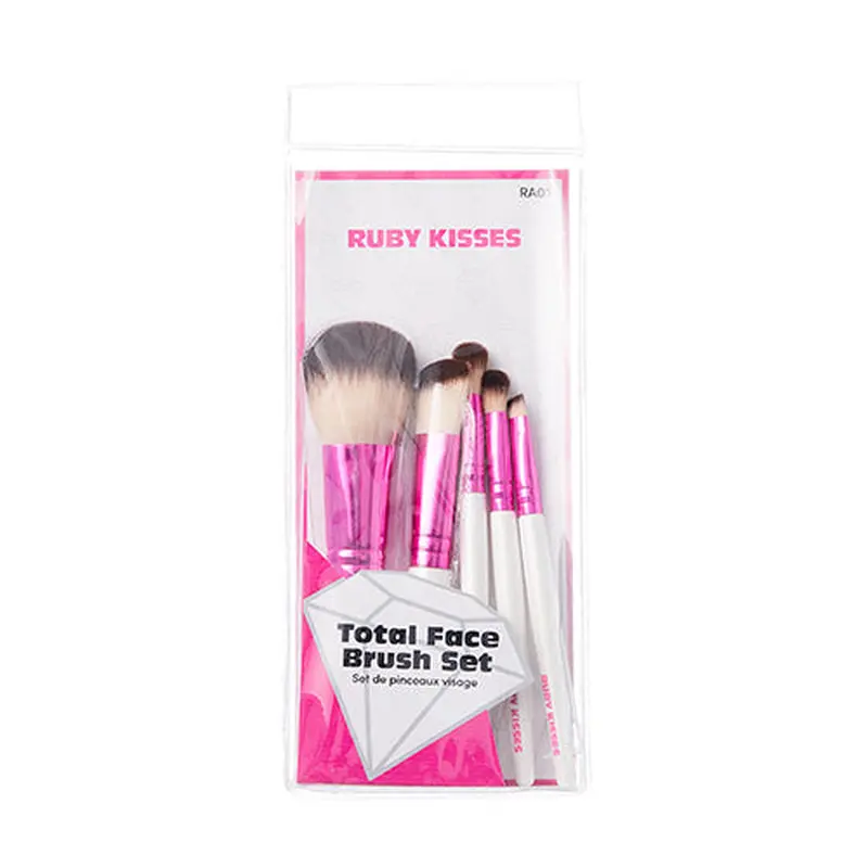 Ruby Kisses Total Face Makeup Brush Set