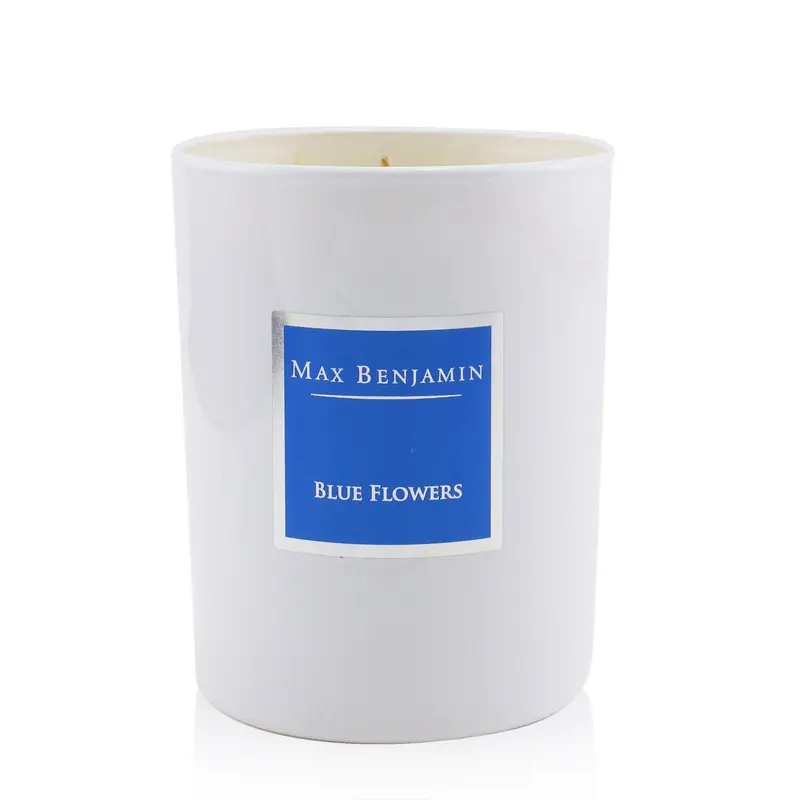 Max Benjamin Candle - Blue Flowers  190g/6.5oz