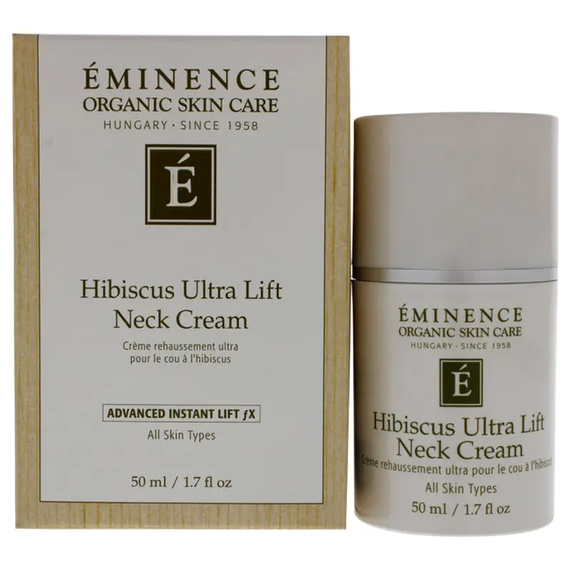 Eminence Hibiscus Ultra Lift Neck Cream by Eminence for Women - 1.7 oz Cream