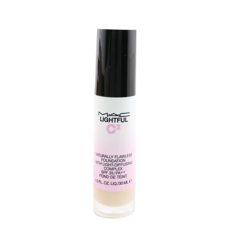 MAC Lightful C Naturally Flawless Foundation SPF 35 - # N12  30ml/1oz