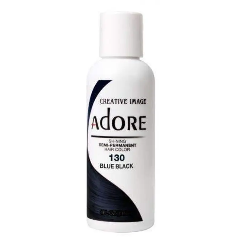 Adore Semi-Permanent Hair Color - 130 Blue Black