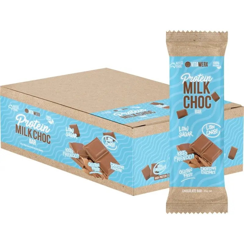 VITAWERX Protein Milk Chocolate Bar 35g