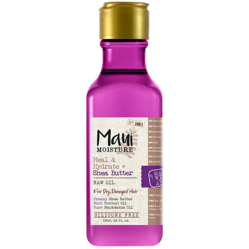 Maui Moisture Heal & Hydrate Shea Butter Raw Oil