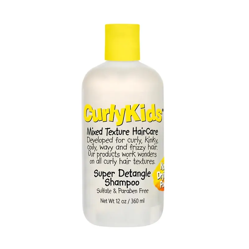 CurlyKids Super Detangle Shampoo  Choose Size | Gentle Clean & Easy Detangling