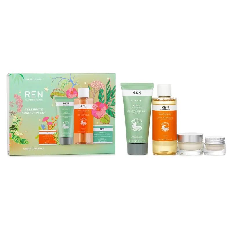 Ren Celebrate Your Skin X'mas Set  4pcs
