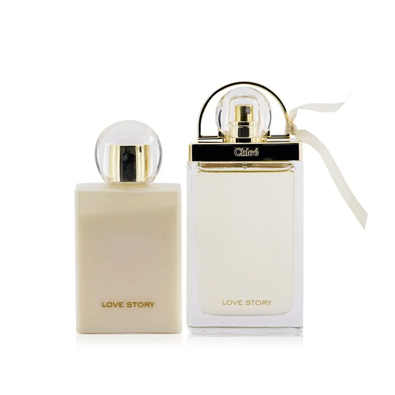 Chloe Love Story Coffret: Eau De Parfum Spray 75ml/2.5oz + Perfumed Body Lotion 100ml/3.4oz  2pcs