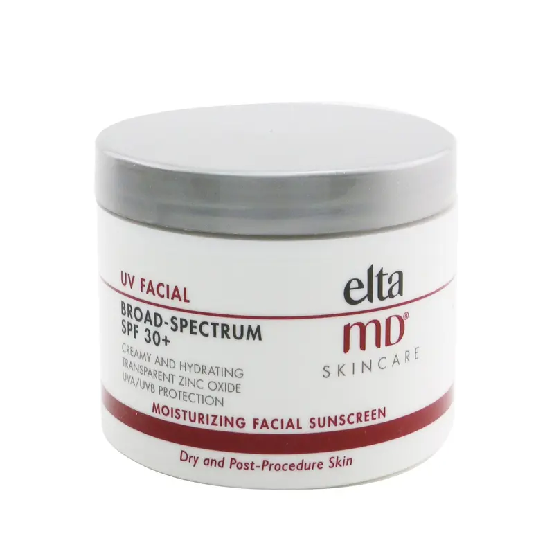 EltaMD UV Facial Moisturizing Facial Sunscreen SPF 30 - For Dry & Post Procedure Skin (Box Slightly Damaged)  114g/4oz