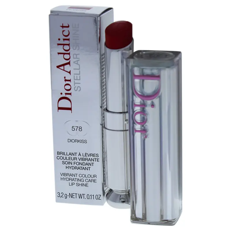 Christian Dior Dior Addict Stellar Shine Lipstick - 578 Diorkiss by Christian Dior for Women - 0.11 oz Lipstick