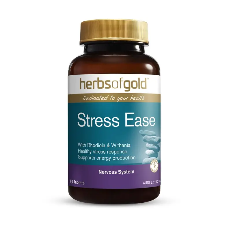 Herbs of Gold Stress-Ease 60 Tablets