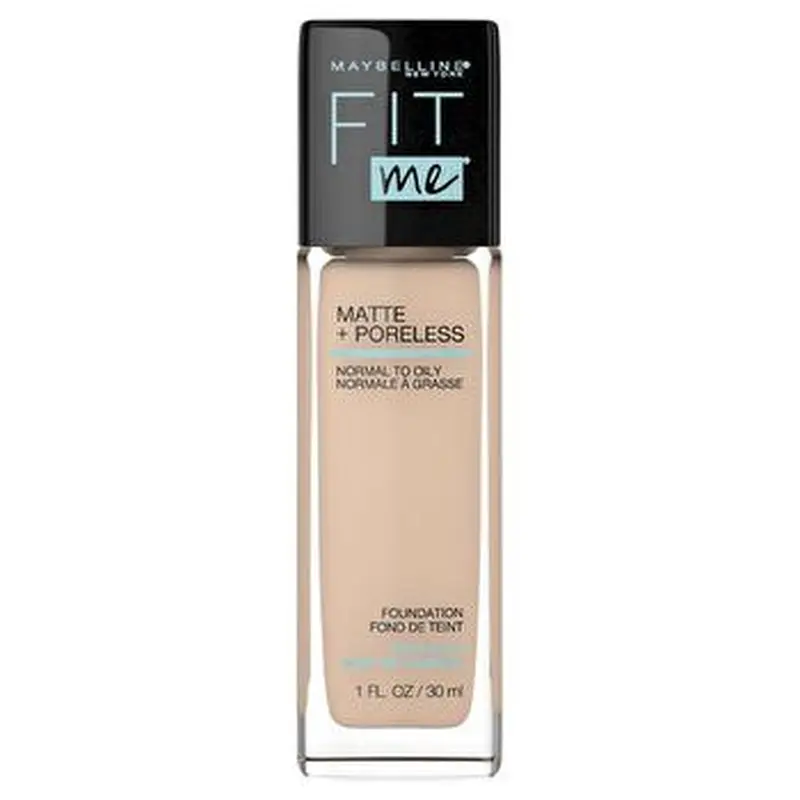 Maybelline Fit Me Matte & Poreless Mattifying Liquid Foundation - Creamy Beige 122