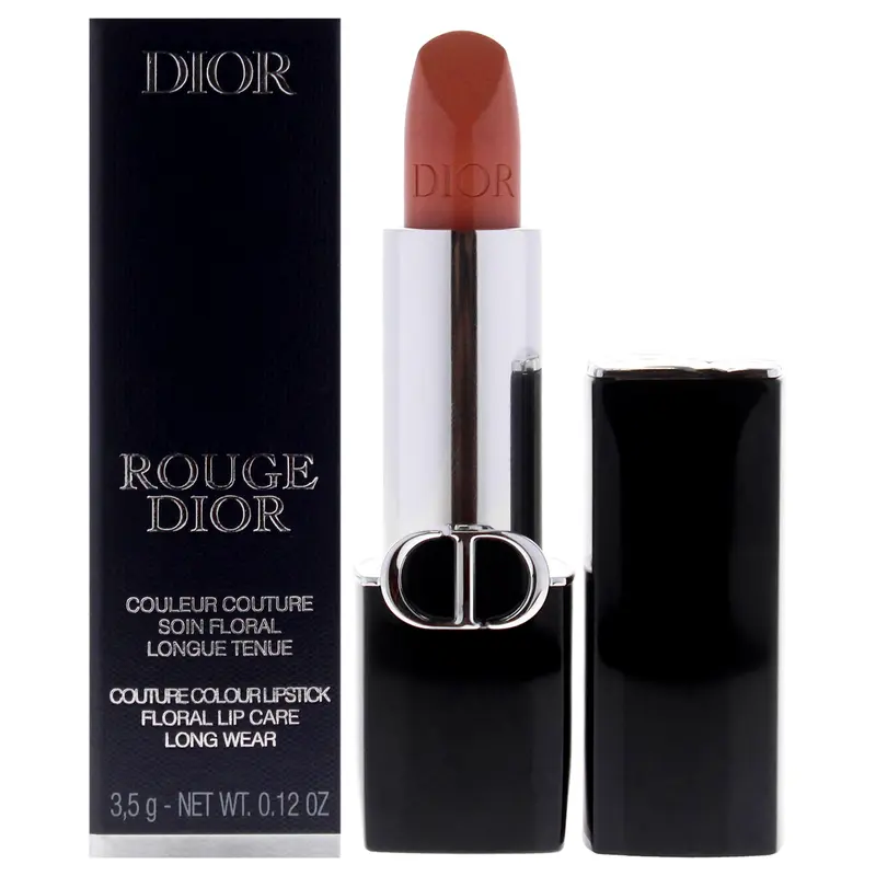 Christian Dior Rouge Dior Couture Satin Lipstick - 219 Rose Montaigne by Christian Dior for Women - 0.12 oz Lipstick (Refillable)