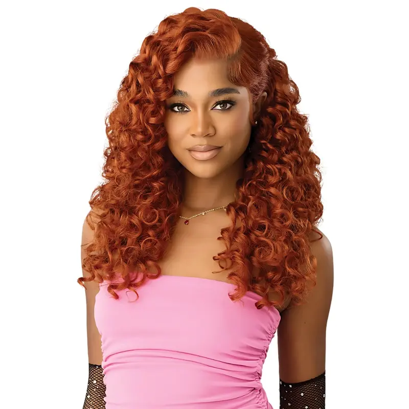 Outre Perfect Hairline True Frontal Fully Hand-Tied 13x6 Lace Frontal Wig - Peak Edge 707