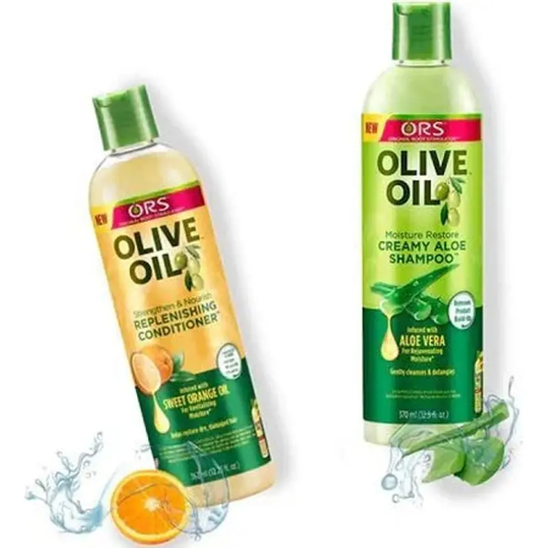 ORS Aloe Shampoo And Replenshing Conditioner Duo 12.25 oz