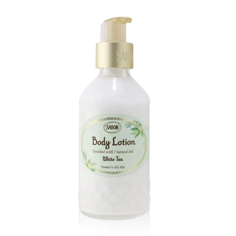 Sabon Body Lotion - White Tea (With Pump)  200ml/7oz