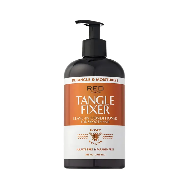 Red by Kiss Tangle Fixer Nourishing Leave-In Conditioner for Curly Hair | Hydrate, Soften & Define