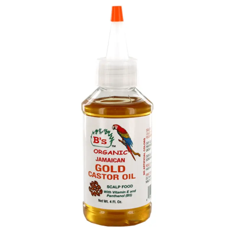 B's Organic Jamaican Gold Castor Oil Scalp Food