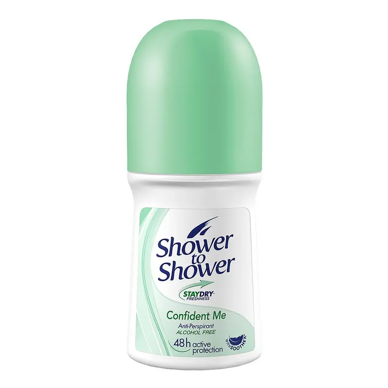 Shower To Shower Women's Roll On Deodorant - Confident Me