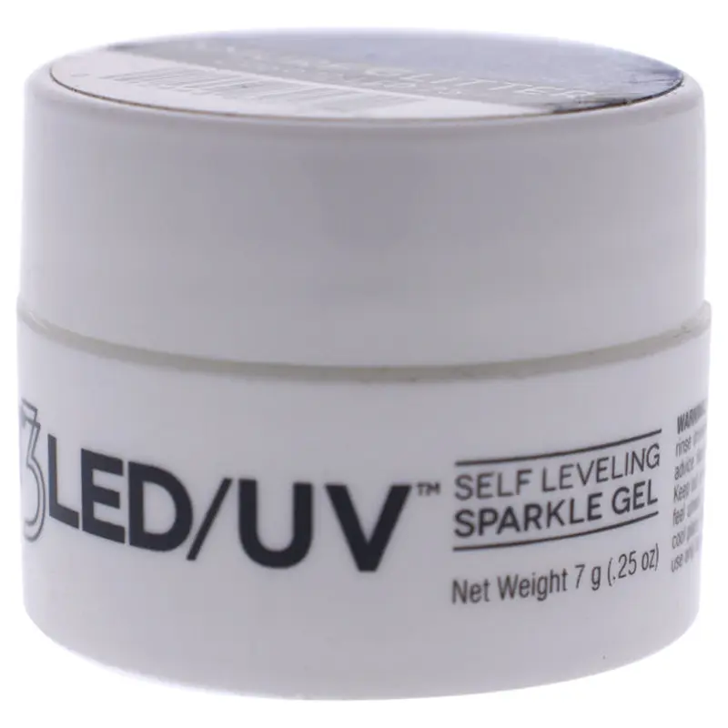 Cuccio Pro T3 Self Leveling Sparkle Gel - Smurf Glitter by Cuccio Pro for Women - 0.25 oz Nail Gel
