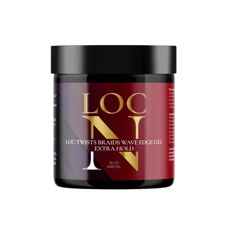 Loc 'N Loc Twists Braids Wave Edge Gel - Extra Hold - Choose Size