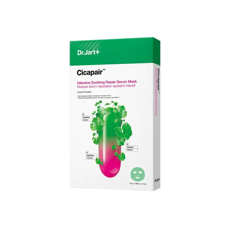 Dr.Jart+ Cicapair Intensive Soothing Repair Serum Mask 25g x 5ea