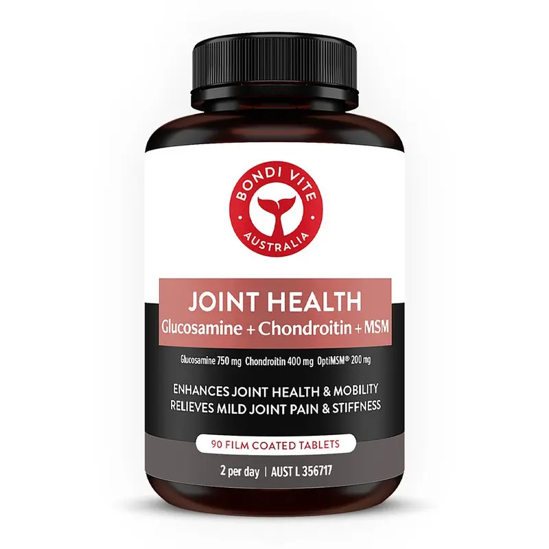 Bondi Vite Joint Health Glucosamine + Chondroitin + MSM 90 Tablets