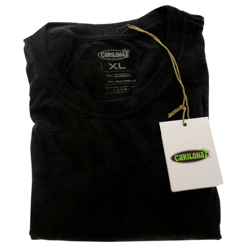 Cariloha Bamboo Comfort Crew Tee - Charcoal by Cariloha for Men - 1 Pc T-Shirt (XL)