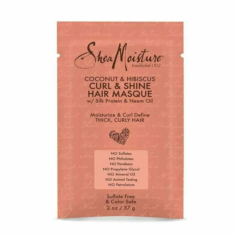 SheaMoisture: Coconut & Hibiscus Curl & Shine Hair Masque 2.0oz