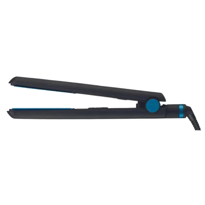 BaBylissPRO Nano Titanium Limited Edition Black & Blue 1" Digital Flat Iron