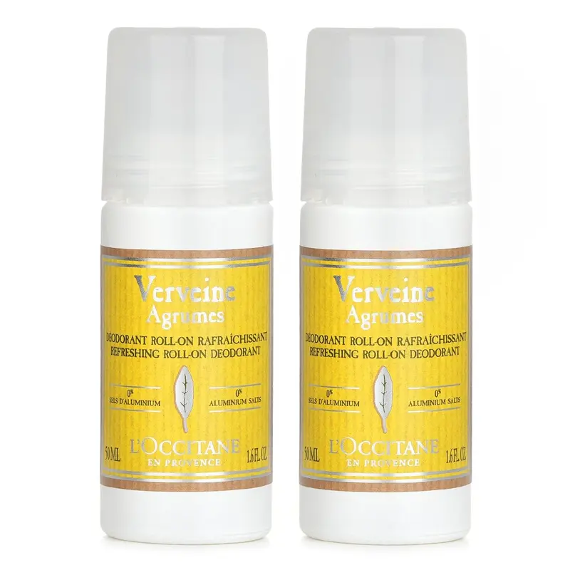 L'Occitane 1+1 SetCitrus Verbena Refreshing Roll-On Deodorant  50ml/1.6oz x2