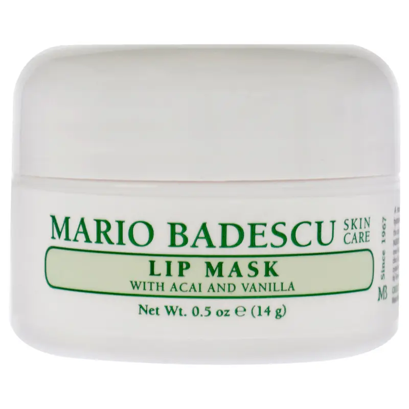 Mario Badescu Lip Mask With Acai and Vanilla by Mario Badescu for Women - 0.5 oz Lip Mask