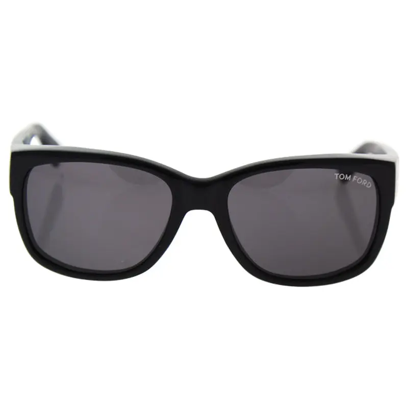 Tom Ford Tom Ford TF441 01A Carson - Shiny Black/Smoke by Tom Ford for Men - 56-17-130 mm Sunglasses
