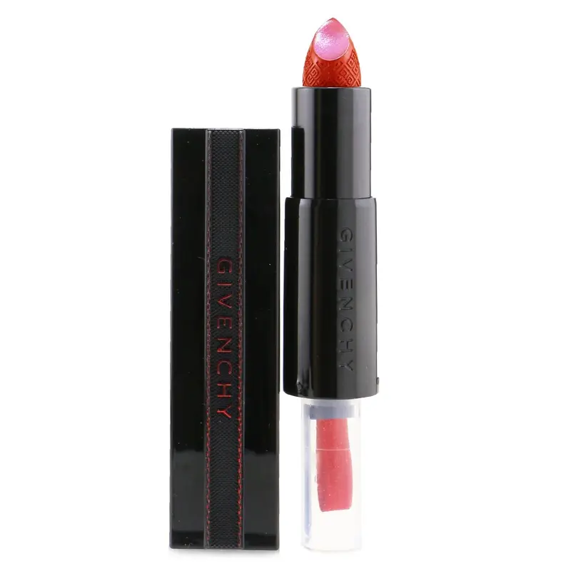 Givenchy Rouge Interdit Satin Lipstick (Limited Edition) - # 27 Bold Red  3.4g/0.12oz