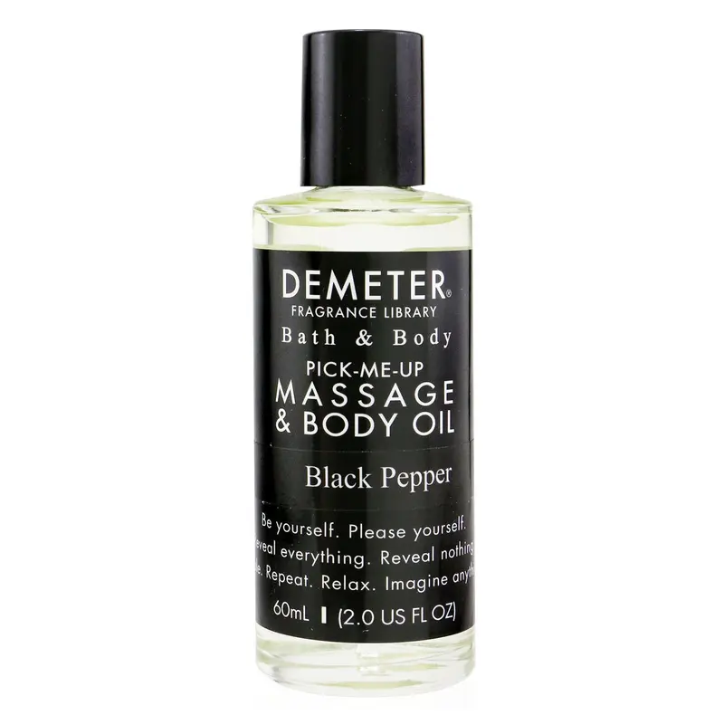 Demeter Black Pepper Massage & Body Oil  60ml/2oz