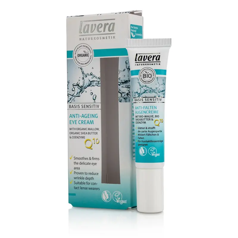 Lavera Basis Sensitiv Q10 Anti-Ageing Eye Cream  15ml/0.5oz