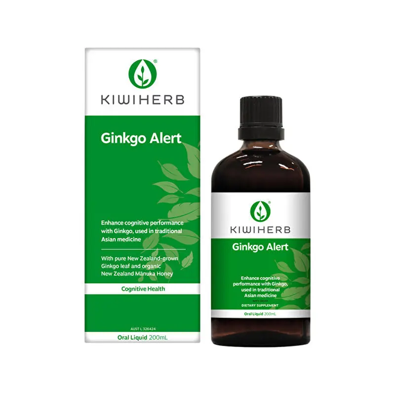 KiwiHerb Kiwiherb Ginkgo Alert 200ml