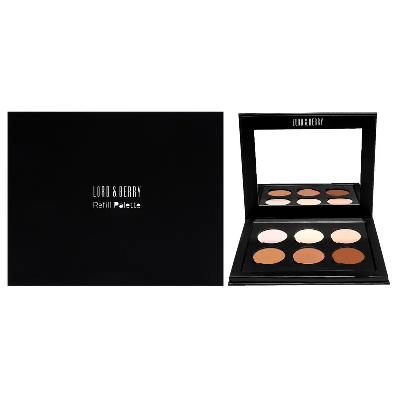 Lord and Berry Contouring Palette by Lord and Berry for Women - 0.77 oz Palette (Refillable)