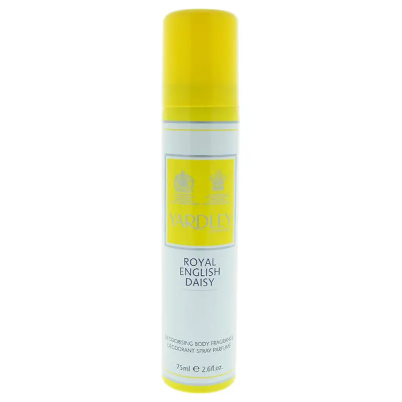 Yardley London Royal English Daisy by Yardley London for Women - 2.6 oz Deodorant Body Spray