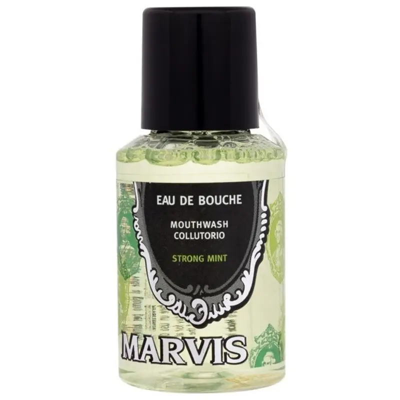 Marvis Concentrated Mouth Wash Strong Mint Mini Travel Size 30ml