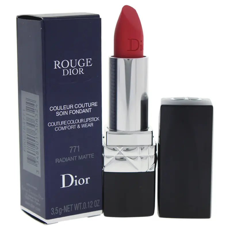 Christian Dior Rouge Dior Couture Colour Comfort & Wear Lipstick - # 771 Radiant Matte by Christian Dior for Women - 0.12 oz Lipstick