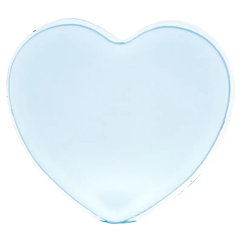 Sun Smile Silicone Heart Puff - Blue by Sun Smile for Women - 1 Pc Sponge