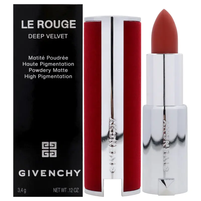 Givenchy Le Rouge Deep Velvet Matte Lipstick - 35 Rouge Initie by Givenchy for Women - 0.12 oz Lipstick