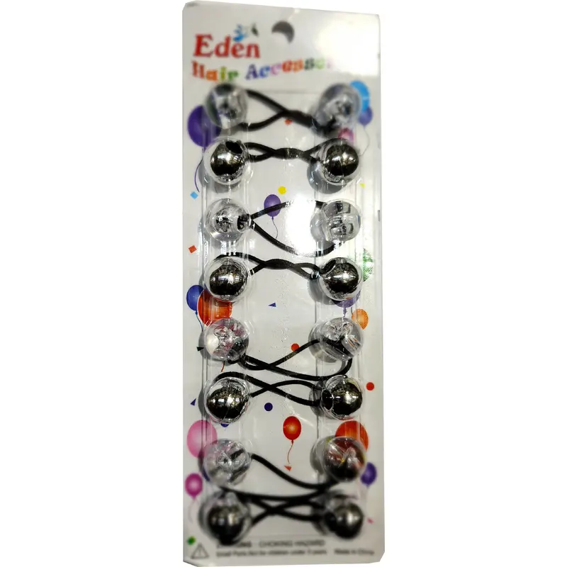 Eden Hair Baubles - Clear & Silver #LB20MCSL