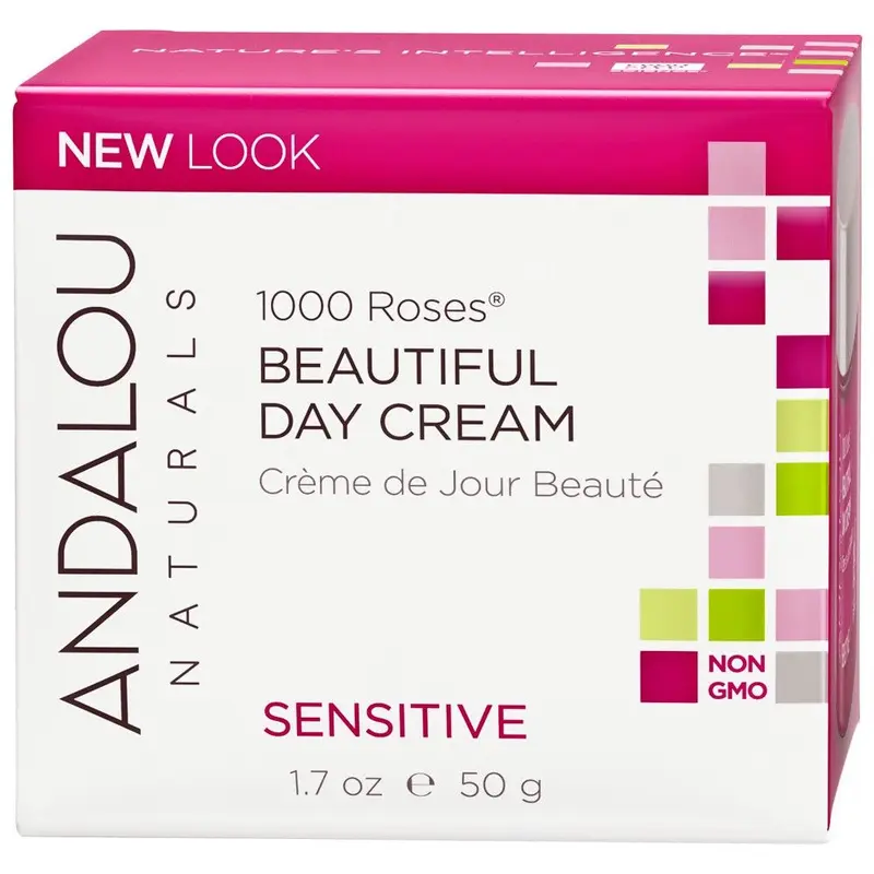 Andalou Naturals 1000 Roses Beautiful Day Cream 50g