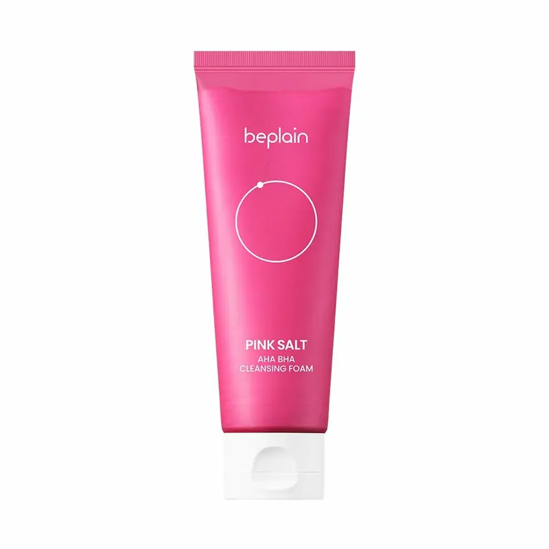 beplain Pink Salt AHA BHA Cleansing Foam 120ml
